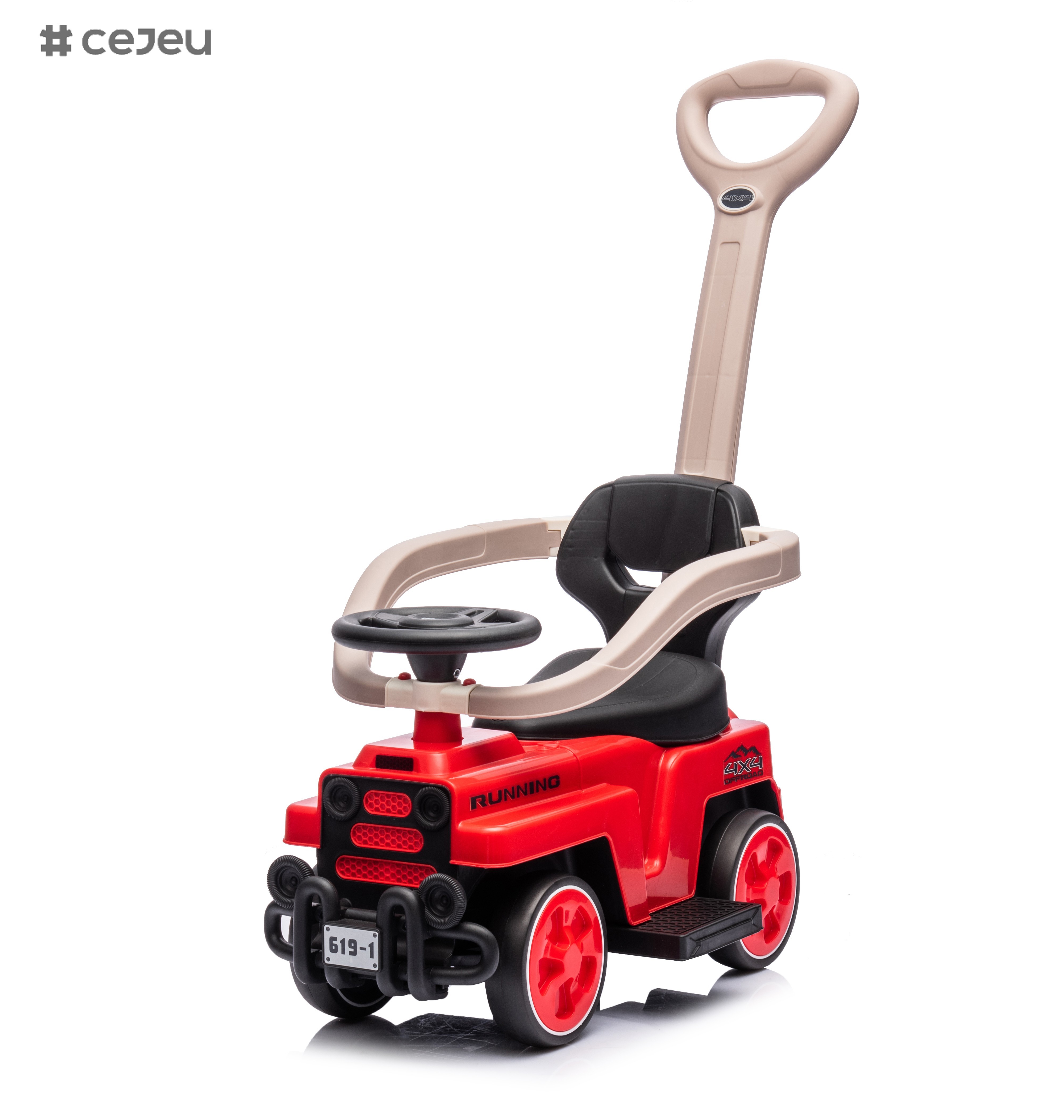 Foot to Floor Ride-on Car for 1-3years Boys or Girls Walker Toy, Flashing Wheels