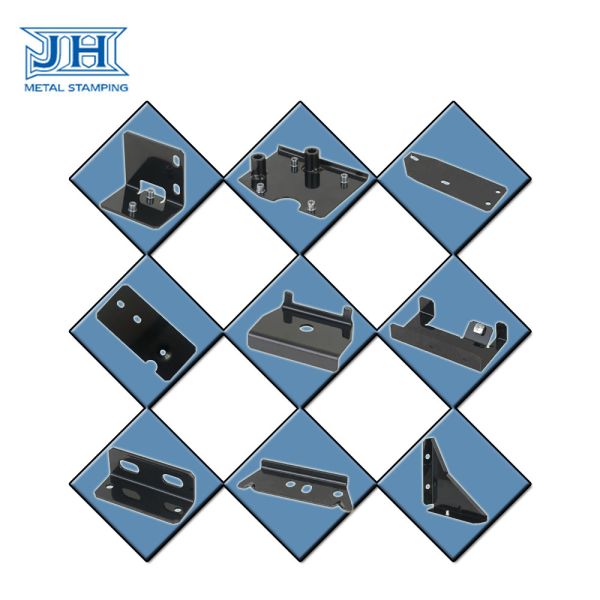 Customized Black Powder Coating Forming Process SGS Certification