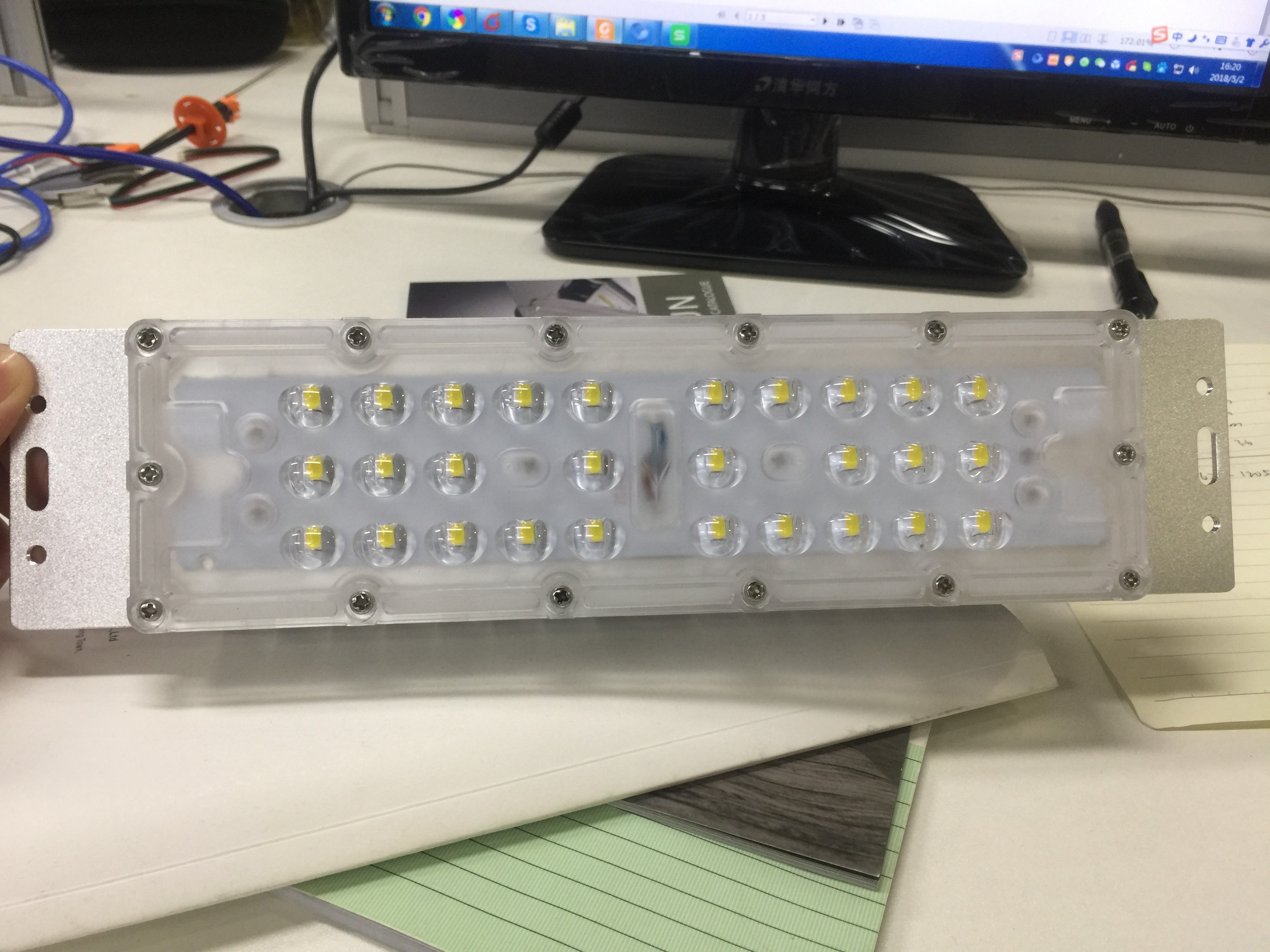 30W 50W led streetlights modules waterproof IP67 for outdoor using