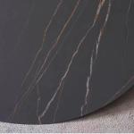 Irregular Base Design Modern Ceramic Marble Dining Table
