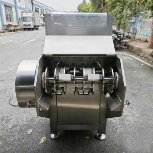 High Efficient Frozen Meat Flaker Cutting Machine for -18 Degree Frozen