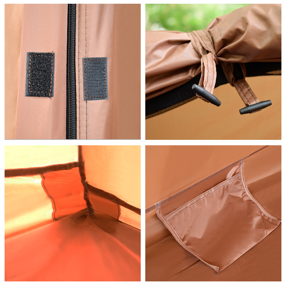 Breathable Lightweight 2 Man 1.53kg Survival Gear Tent