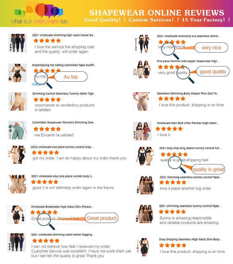 Shipping DHL EMS UPS FEDEX by Sea by Air Hexin Custom Logo Shapewear for Bodycon Dress