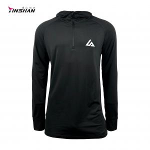 China Sportswear Type Half Zipper T-Shirt for Quick Dry Base Layer Events in S/M/L/XL Sizes on sale