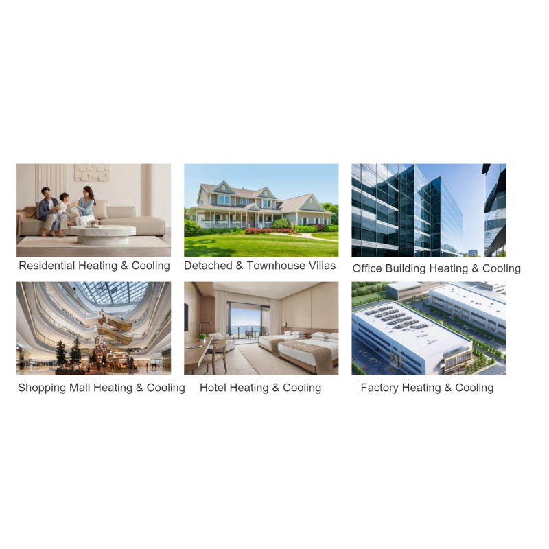High-Efficiency Water Source Heat Pump Ground Source Heating & Cooling System