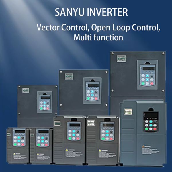 Three-Phase Variable Frequency Drive VFD 0.75-630KW with CE Certification for Industrial Applications