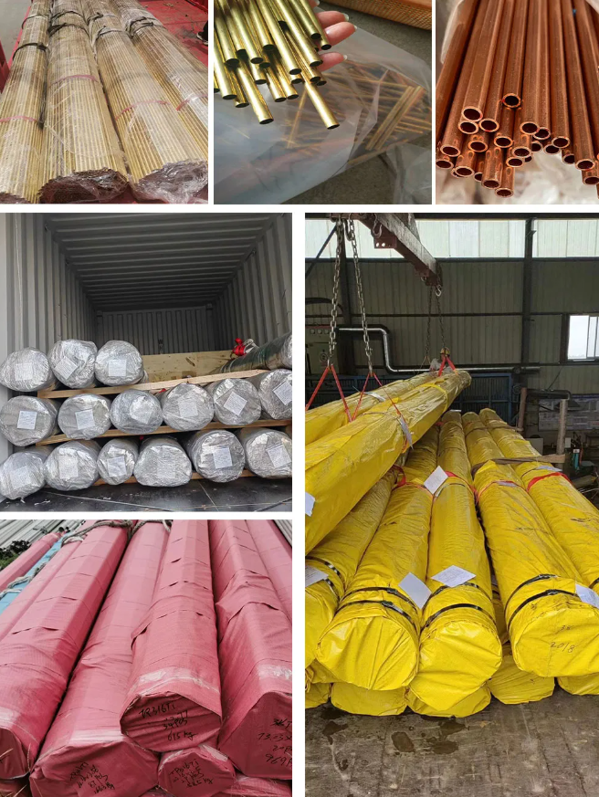 C70600 Grade Copper Pipes Precision Straightened For HVACR And Industrial
