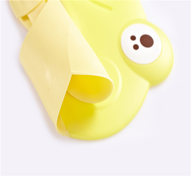 Bear Design Baby Shampoo Cap Wash Hair Shield Bath Hat 25*28 cm Size