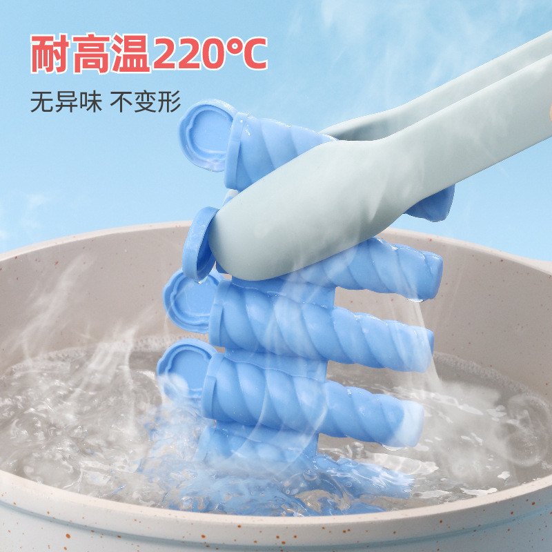 Popsicle Molds,6 Pieces Silicone Ice Pop Molds,Drip Free Popsicle Maker For Kids,BPA Free Freezer Tubes With Lids,For Snacks,Popsicle,Yogurt Sticks