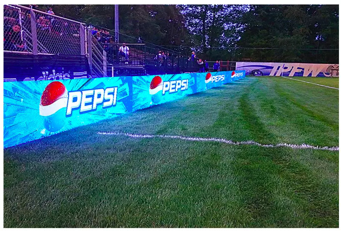 IP66 Waterproof Outdoor Perimeter Led Display Led Screen Stadium P10 Full Color