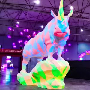 Projection Mapping 3d Interactive Structure Projection Interact Projector
