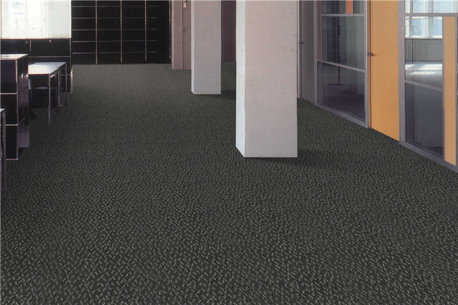 Fashion Style Nylon Carpet Tiles 50 Cm X50 Cm Size With PVC Backing