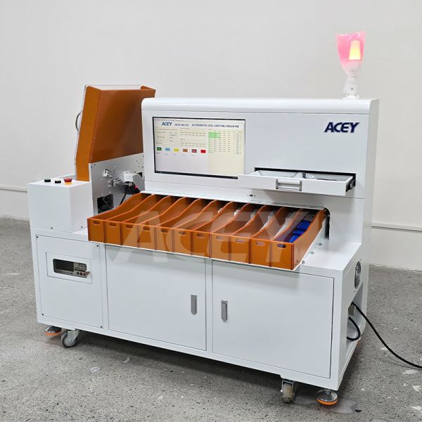 Automatic Lithium Cell Sorting Machine For 18650 21700 26650 32700 Battery