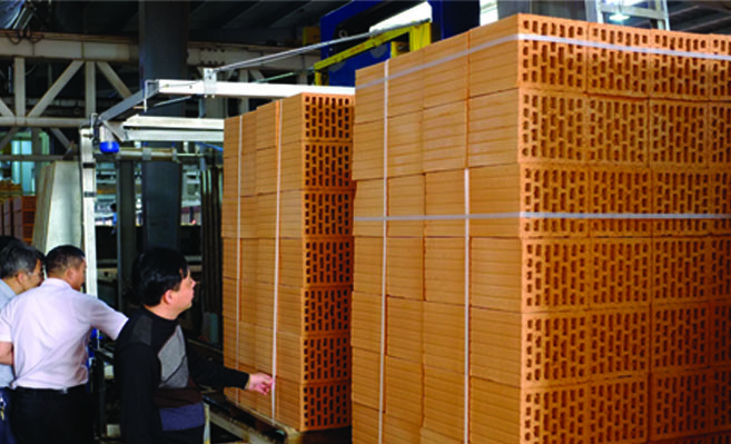40Kw Brick Packing Machine Automatic Brick Making Machine 30000 Bricks/H