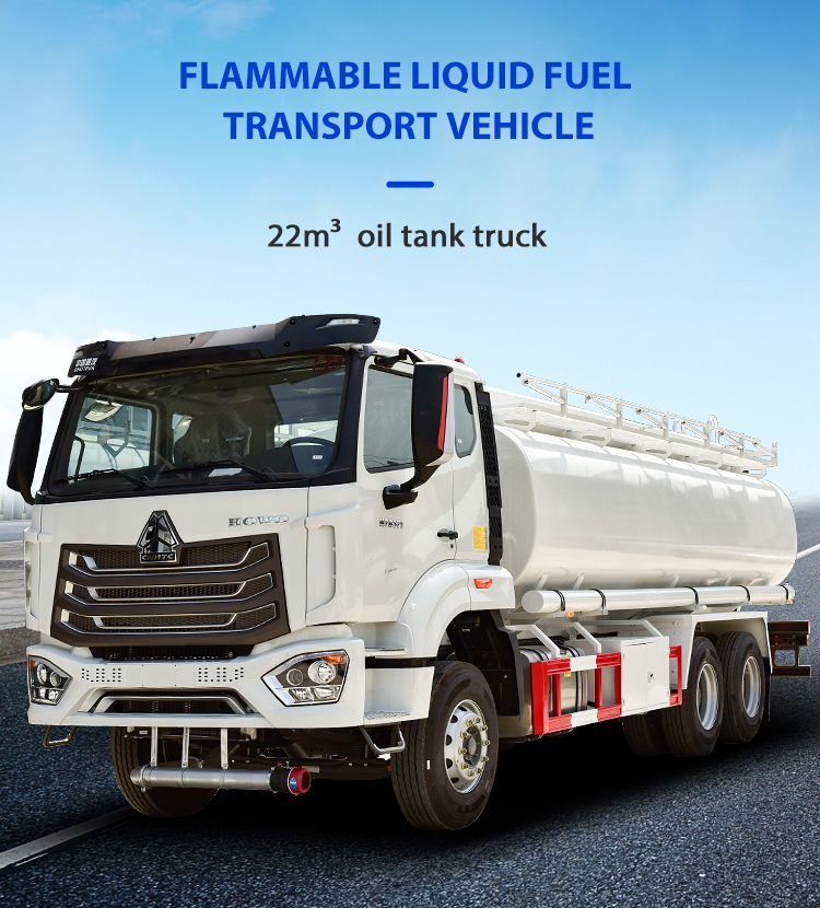 Howo 6x4 10 Wheelers Fuel Tank Truck with 200-300L Capacity and Manual Transmission