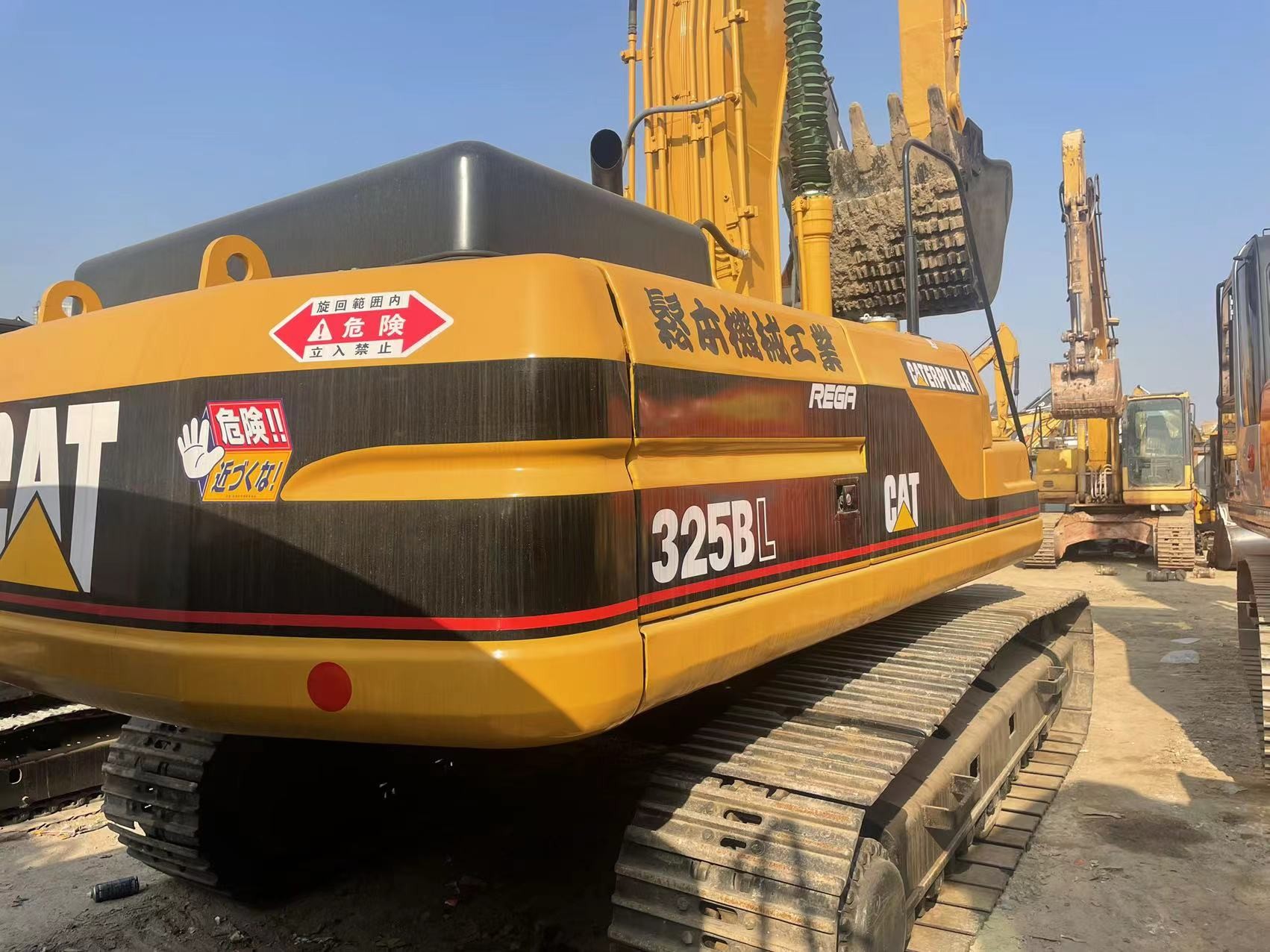 Second Hand Used CAT Excavators Construction Equipment CAT 325bl Used Excavator Grapple