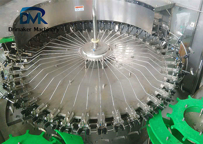 Stable Performance Glass Bottle Filling And Capping Machine 24 Rinsing Heads