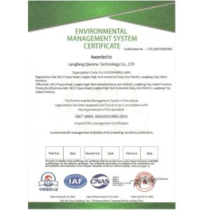 Langfang Qianmu Technology Co., Ltd Certifications