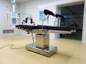 Quality Pink Electro Hydraulic Surgical Operation Table Side Controlled for sale