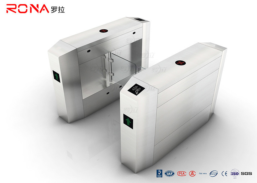 Electronic Bridge Type Pedestrian Swing Gate With IC / ID / Face Recongtion