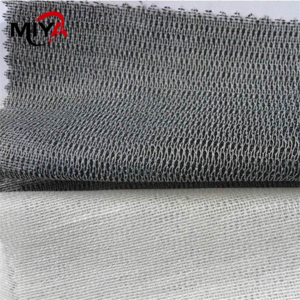 Polyester 40x100D PES Woven Interfacing Fabric