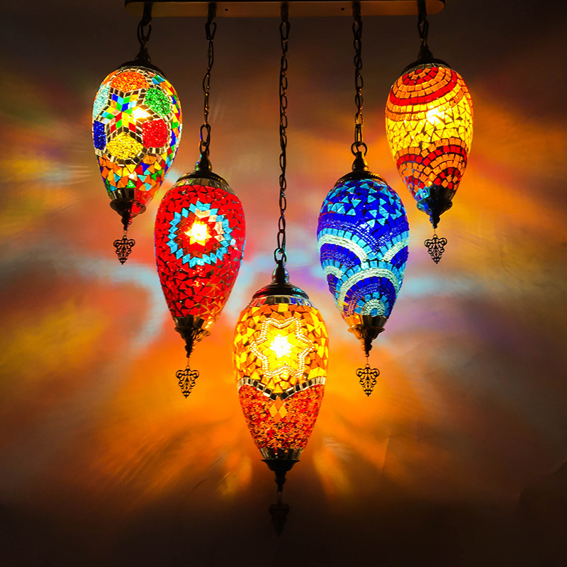 Bohemian chandelier Southeast Asian Cafe Restaurant Hotel Club Turkish chandelier(WH-DC-25)