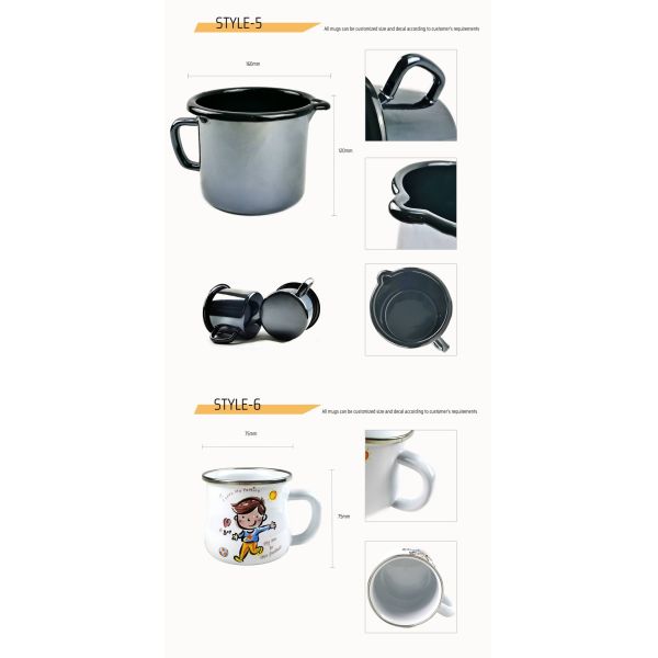 Hygienic Iron Metal Steel Custom Color Cups Coffee Tea Travel Mug Tumbler