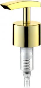 Quality JL-KW102D 1.6CC Plastic Bathroom Pump 28/410 24/410 Lotion Dispenser Pump With UV Gold Coating Closures for sale
