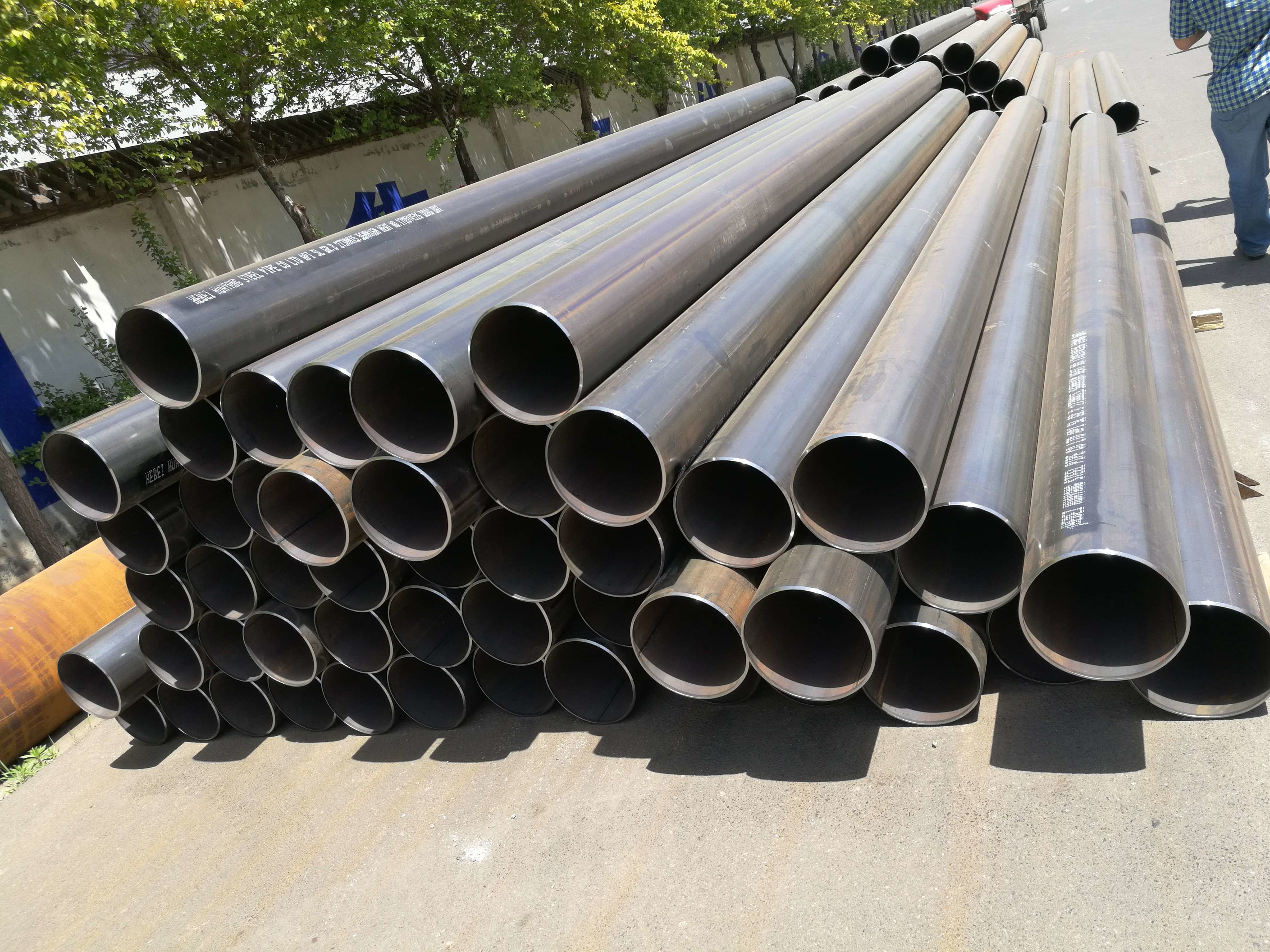 API 5L PSL1 PSL2 EN10210 ASTM A500 ERW Steel Pipe