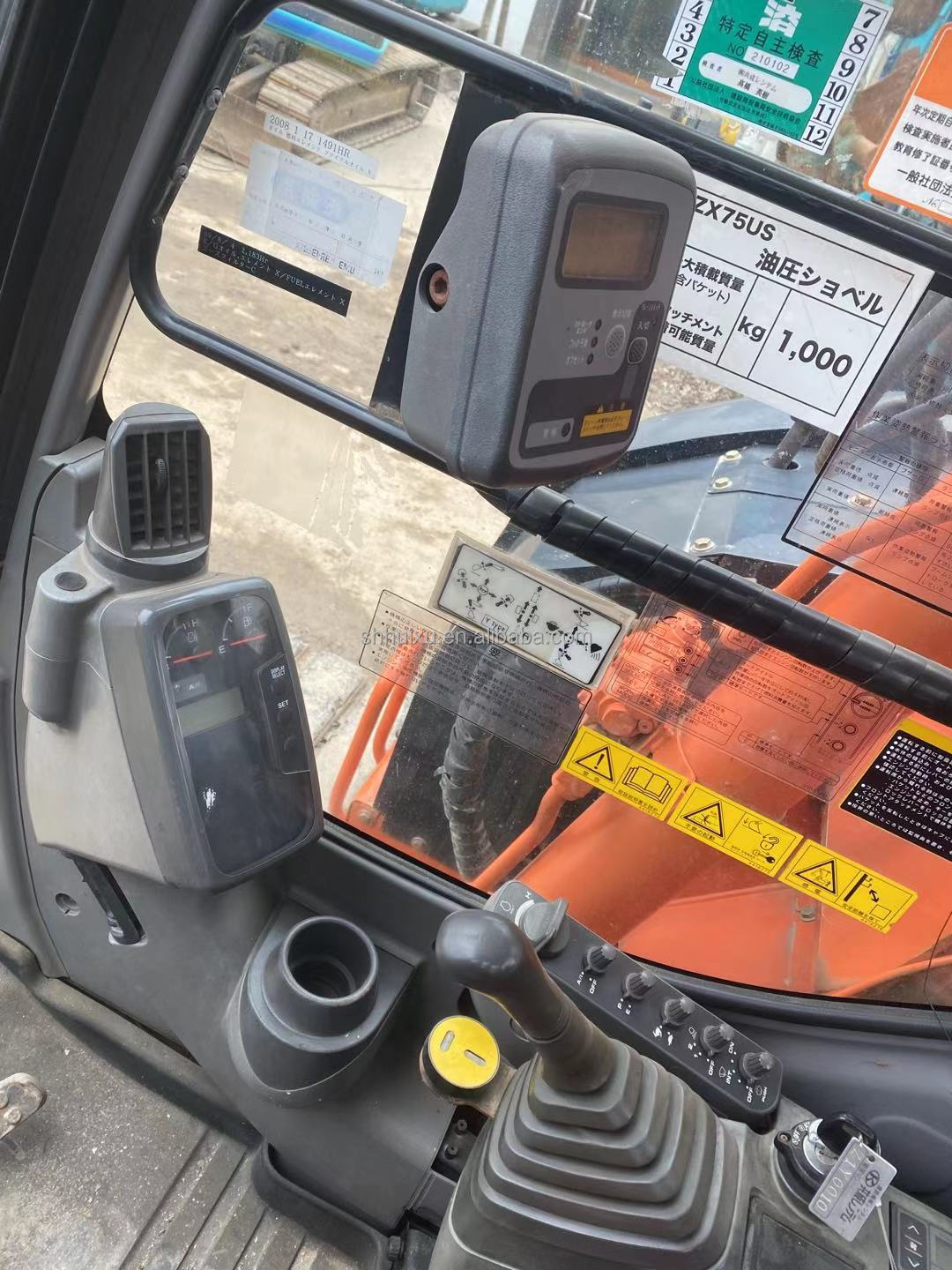 Hitachi hot sale used hitachi ex75ur excavator/Second hand Small Crawler Excavator good condition HITACHI 75