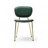 Buy cheap Elegant New Stackable Chairs , Green Olga Stackable Leather Chairs from wholesalers