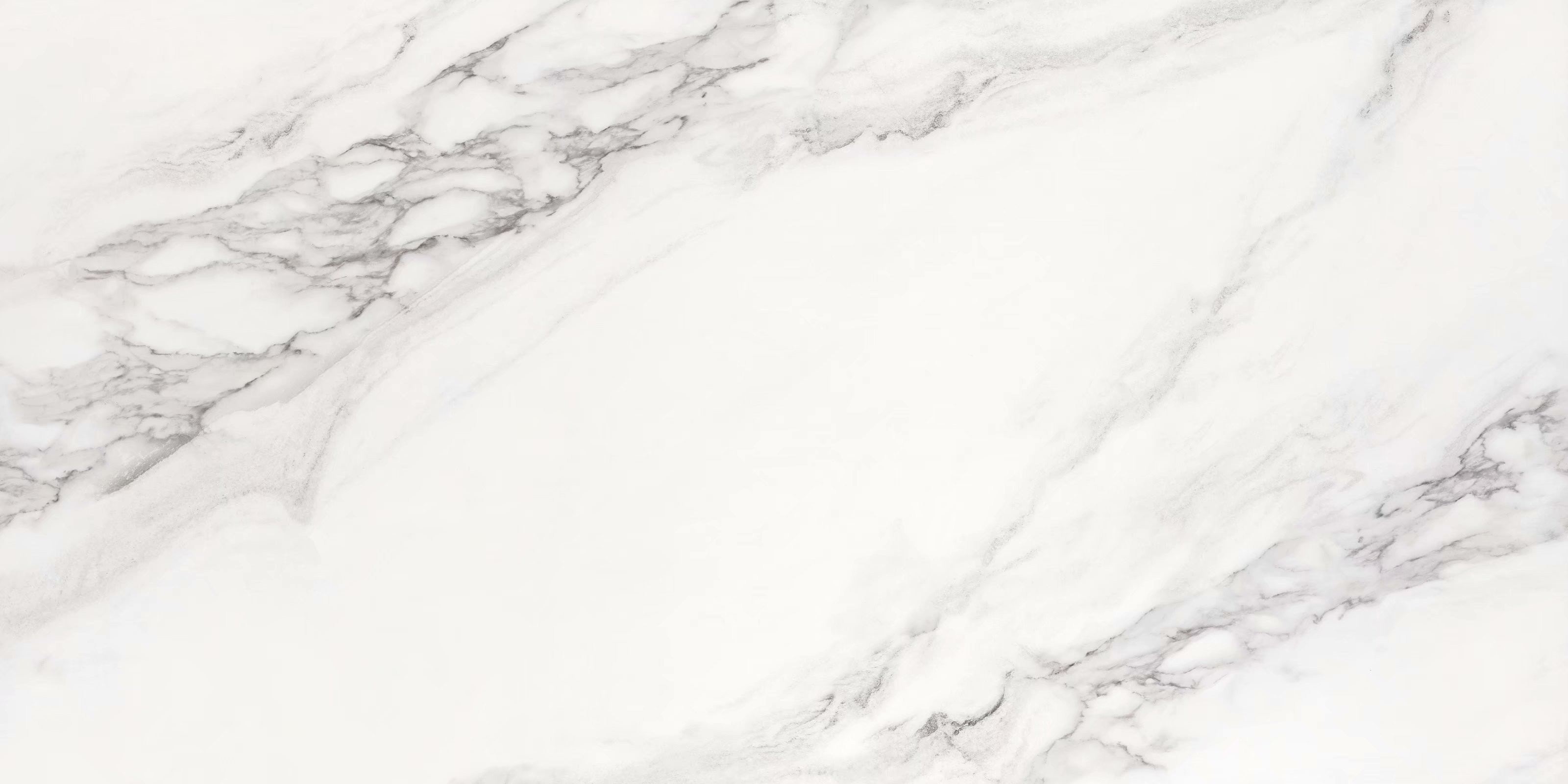 90*180cm Modern Living Room Porcelain Floor Tile Design Big Slab Calacatta Marble Design