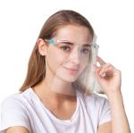 Eye Glasses Full Cover Plastic Clear Face Shield Visor