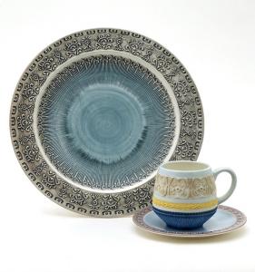 China Italian Plates Sets Dinnerware Ceramic Serving Plates Handpainted Personalized Dinner Plates Ceramic on sale