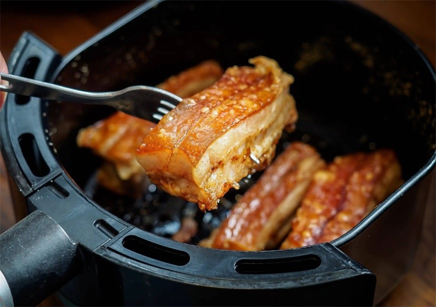 Non Stick 1500W Manual 5.5L Air Fryer For Home Use