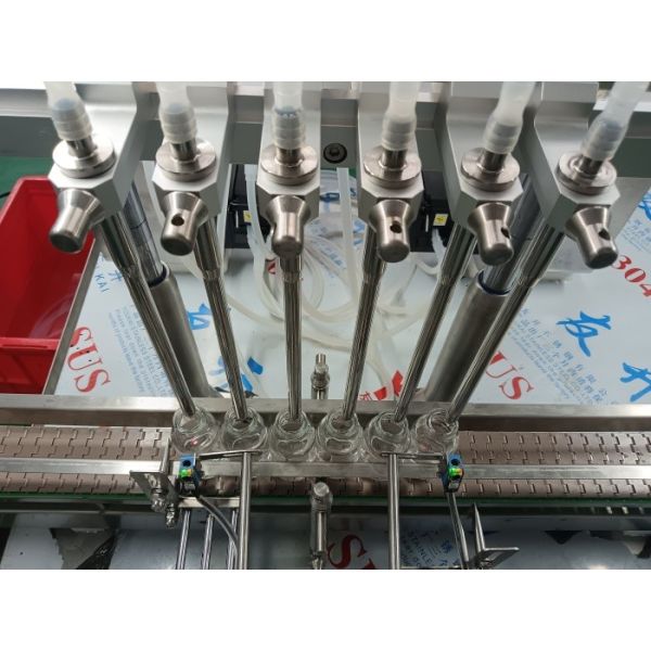 Vial Filling And Sealing Machine For 30-500ml Bottles Nitrogen Flush Support