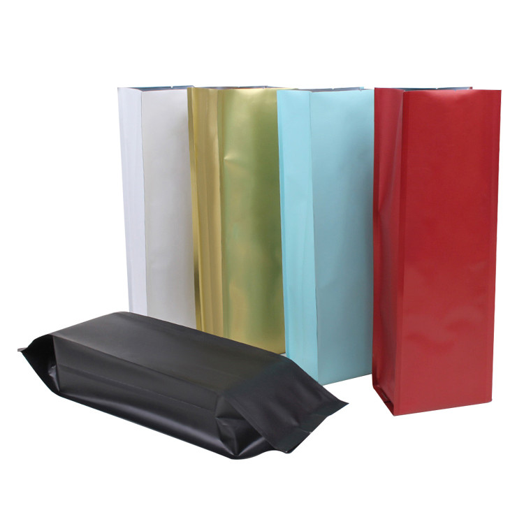Reusable Moisture Proof Side Gusset Coffee Bags Packets With Valve And Tin Tie Closure
