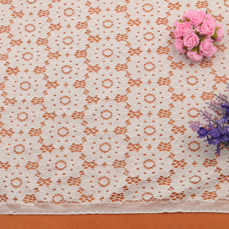 Garment Accessories Diy Stretch Cord Lace Fabric