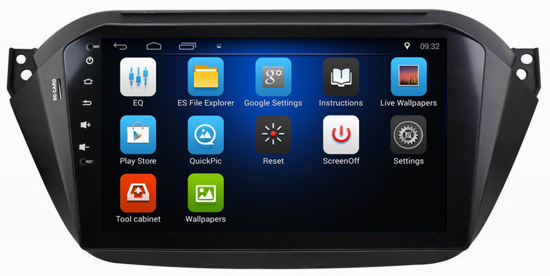 Ouchuangbo car radio gps navi android 8.1 for JAC S2 with Bluetooth WIFI SWC 4 Core CPU 32GB dual zone