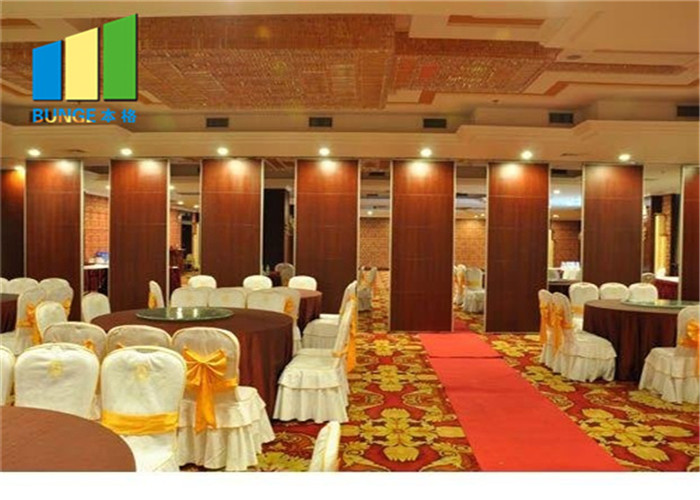 MDF Acoustic Movable Partition Walls Interior Divider For Office / Restaurant