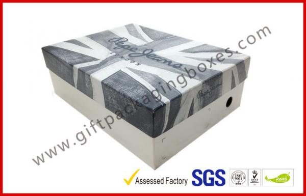 Buy Customized Grey Board Lid and Base Apparel Gift Boxes for Dressing , Wedding Favour Packing Boxes at wholesale prices