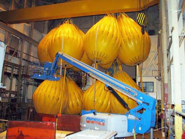 Shipyard Offshore Load Testing Water Bags Premium PVC Material