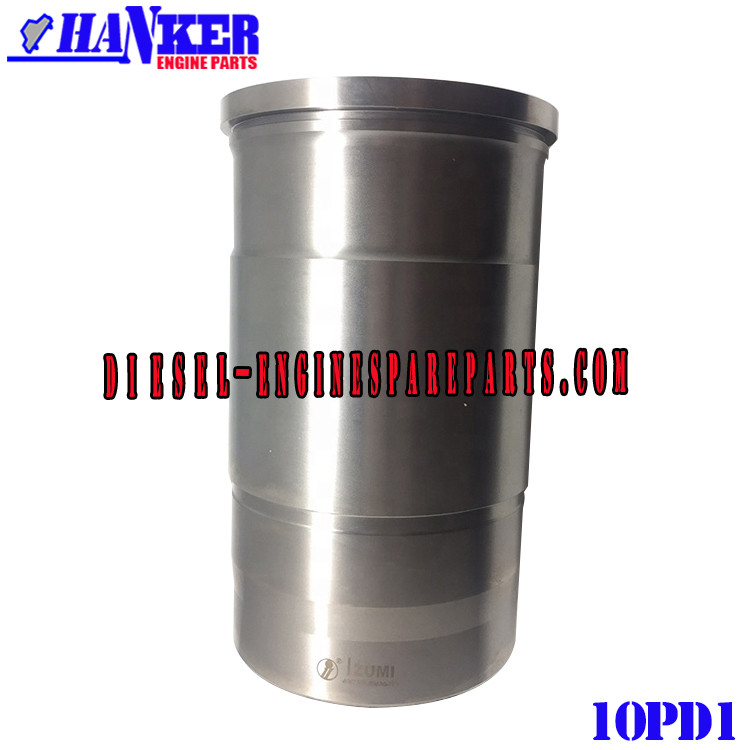 1112611611 10PD1 12PD1 Cylinder Liner Sleeve Kits For Isuzu 8PD1 Engine Spare Parts 1-11261-161-1