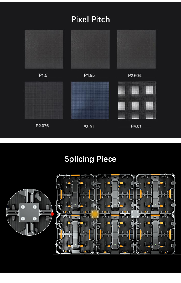 Hot Selling Customized P3.91 Indoor LED Screen Rental Indoor LED Video Wall Display Screen