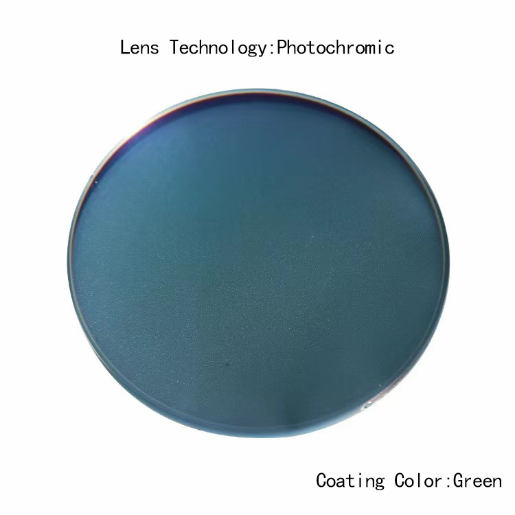 1.60 Photochromic Anti Glare Lenses HMC AR Coating Ophthalmic Lenses For Block EMI