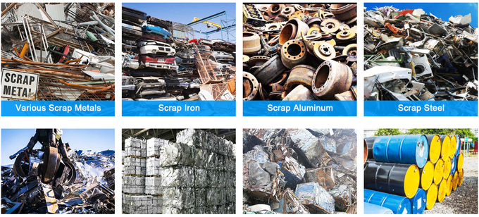 49Good Price Industry Used Metal Crusher Scrap Car Shell Steel Shredder Machine Mixed Metal Recycling Shredder 1