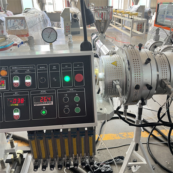Siemens PLC Controlled Pipe Extrusion Machine ABA/ABC Structured Pipes Line