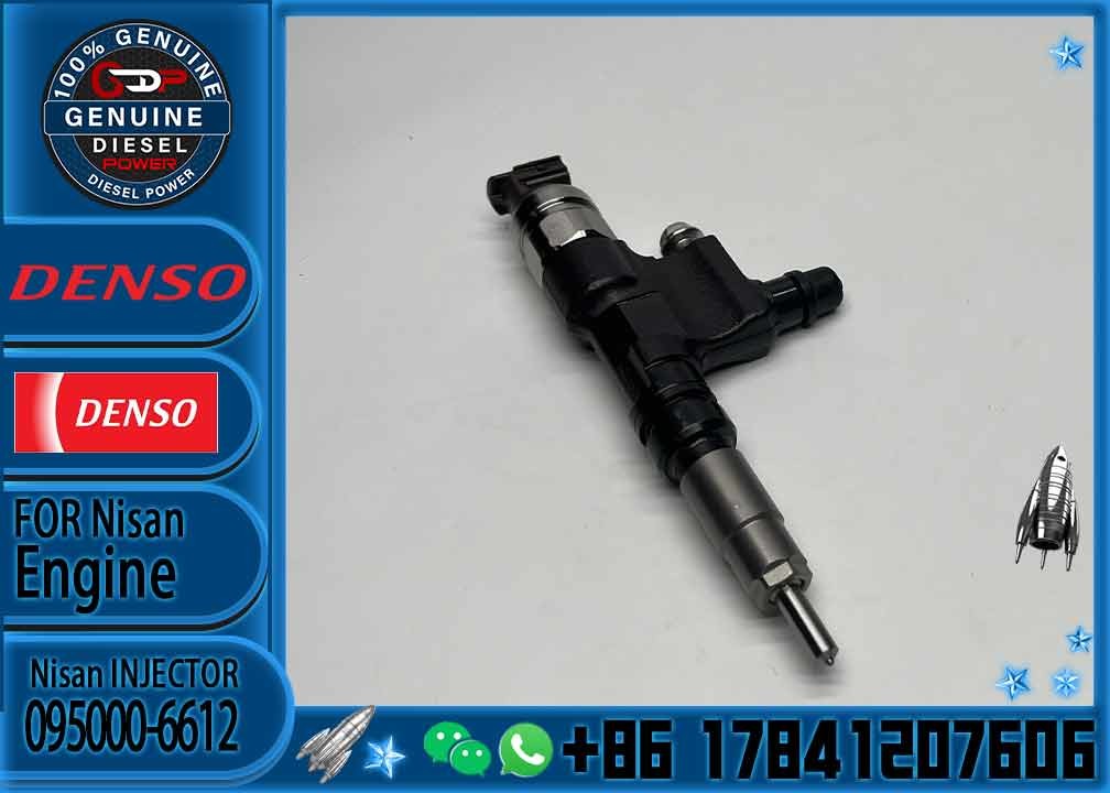 High Performance 0950006612 Common Rail Diesel Fuel Injector 23670-E0020 095000-6612