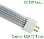 Customed LED T5 8W L548mm*∮16mm DC12V 48pcs SMD2835 Aluminum+PC Cover (GT5