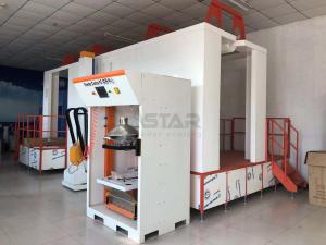 Quality Automatic Circulation Powder Coating Spray Booth for sale